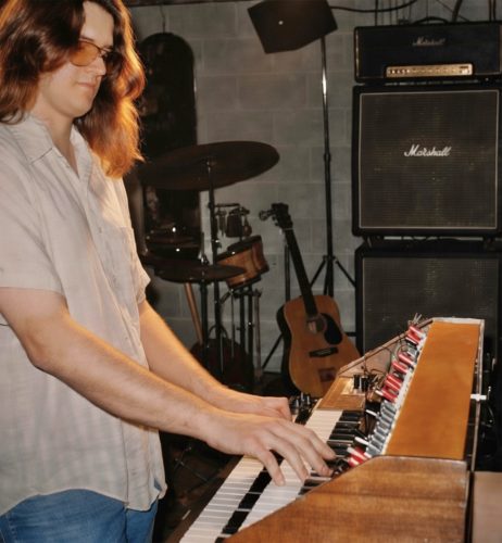 09 Oak Grove Studio, Meadville PA<br />John, Paia synth - 1976