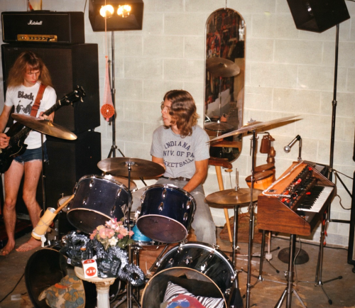 11 Oak Grove Studio, Meadville PA<br />Brian, Steve - 1976