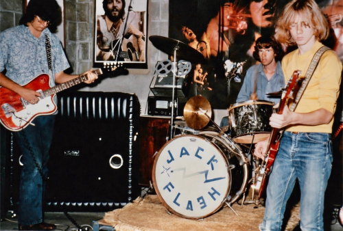 26 Oak Grove Studio, Meadville PA<br />John, Mark, Brian - 1975