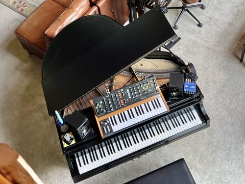 <span>041</span>Bergmnann 5'10 grand piano<br />by Young Chang