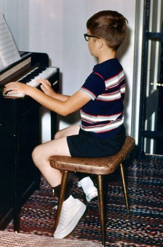 34. My introduction to playing music.
