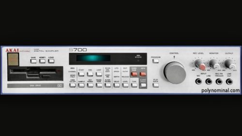 <span>042</span>Akai S700 digital sampler