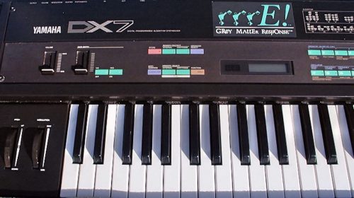 <span>122</span>Yamaha DX7<br />with E! upgrade