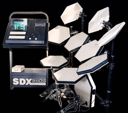 <span>02</span>Simmons SDX<br />Electronic Percussion System