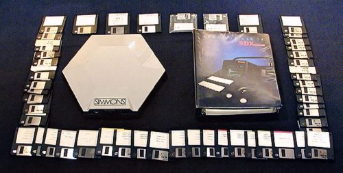 <span>025</span>Simmons SDX<br />Electronic Percussion System