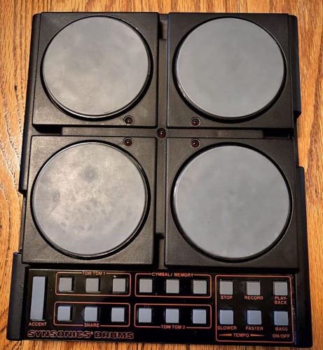 <span>08</span>Mattel Synsonics<br />Analog Drum Machine