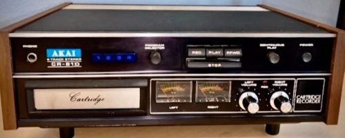 <span>12</span>Akai CR-81D, 8trk cartridge