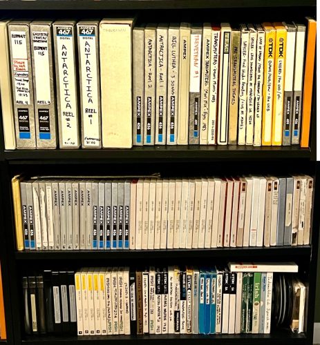 <span>15</span>1/4in, 1/2in, 2in analog reels