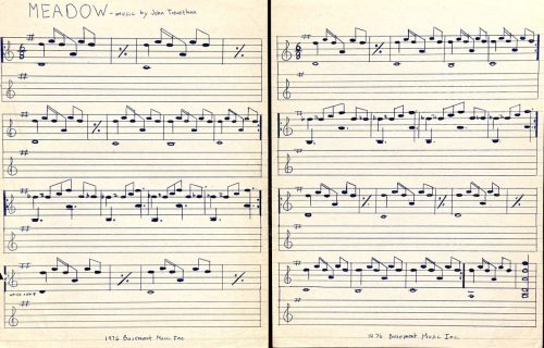 51 Meadow sheet music