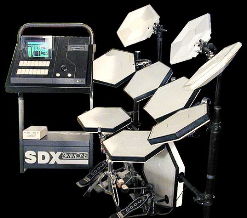 <span>02</span>Simmons SDX<br />Electronic Percussion System