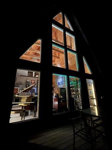 36 External night view of studio